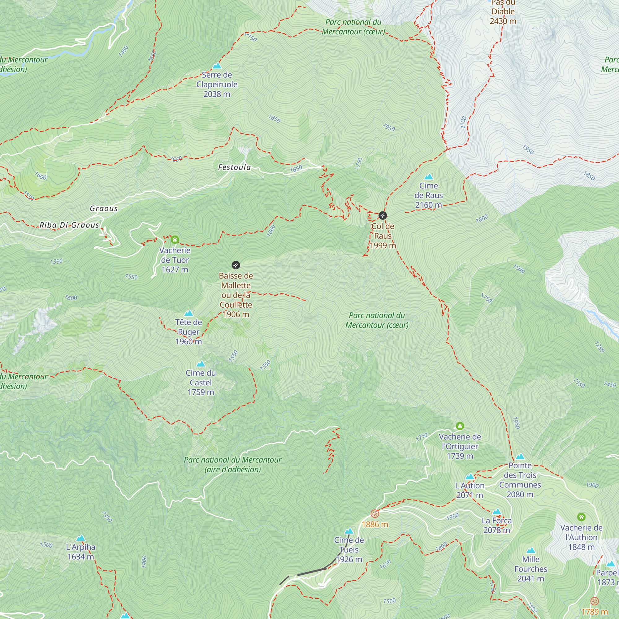 Vacherie du Caïre de Pïa map