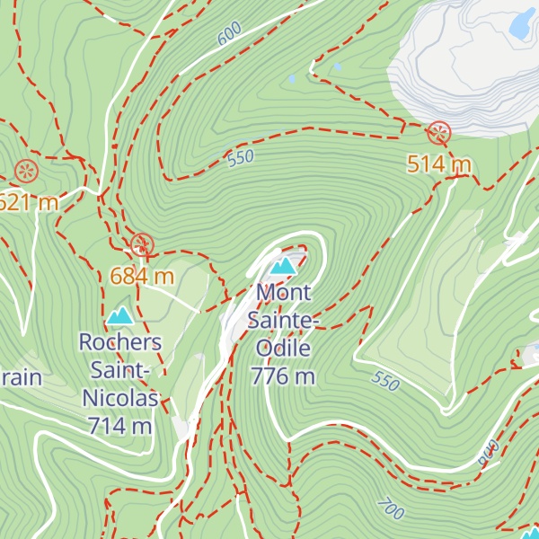 Map of Hôtel du Mont Sainte-Odile