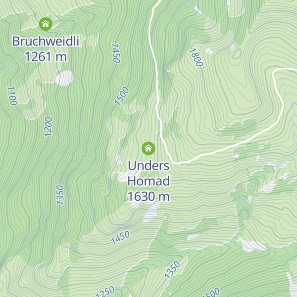 Map of Unders Homad