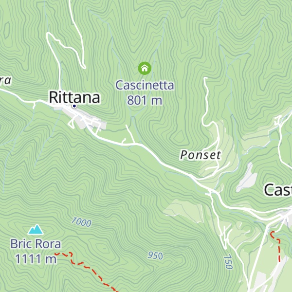 Map of Fontanette