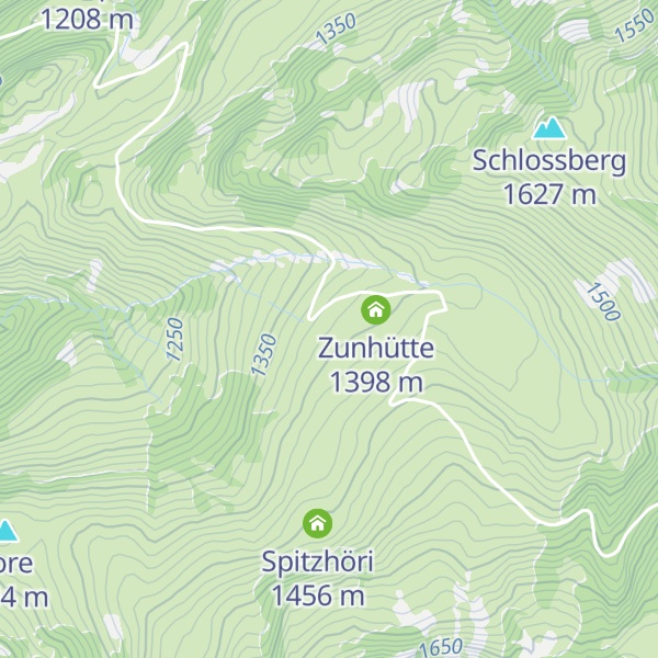 Map of Niderhornhütte