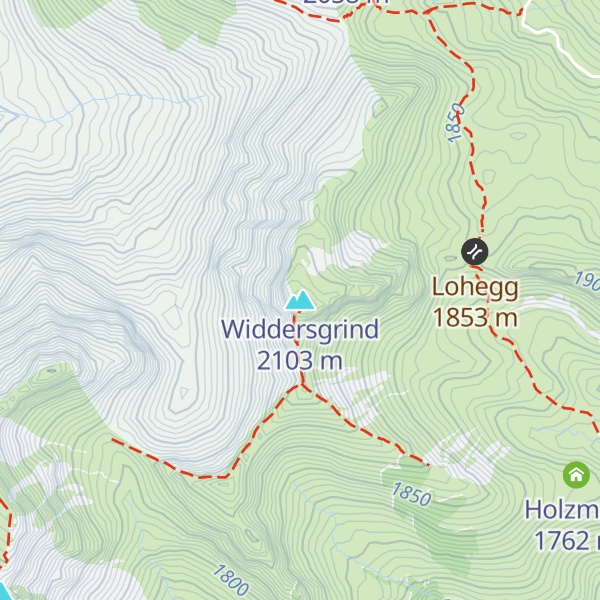 Map of Widdersgrind