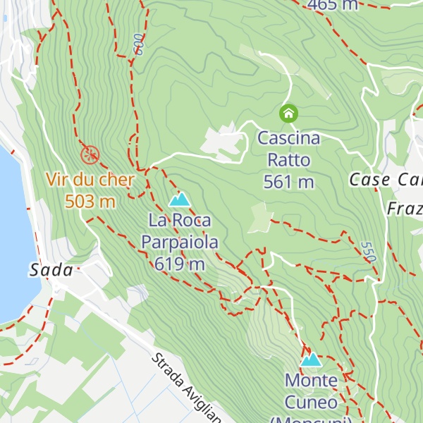 Map of Casa Rossa