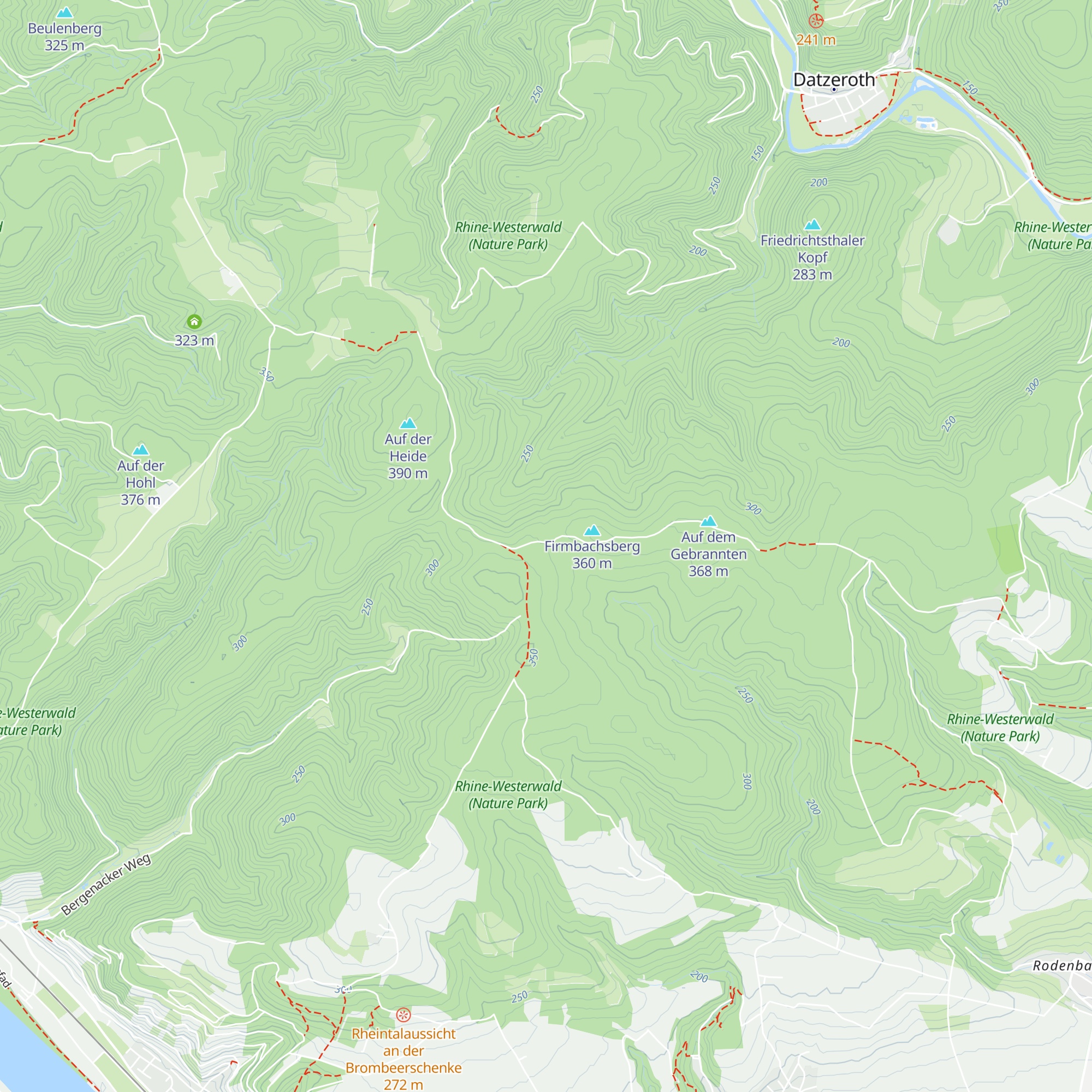 Christianhütte map