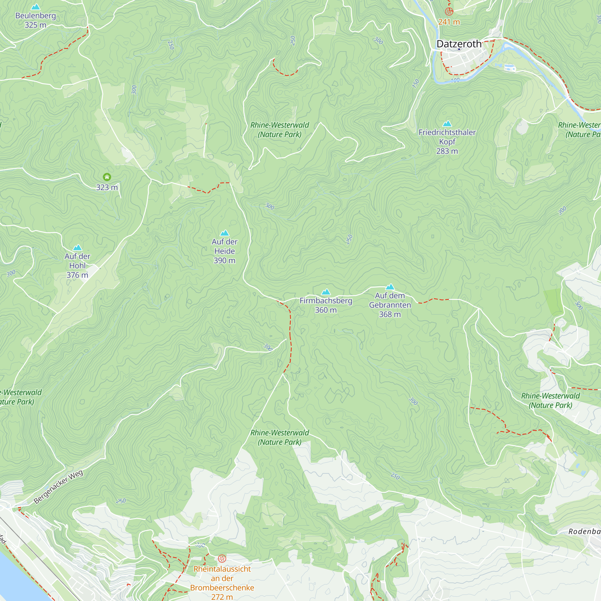 Christianhütte map