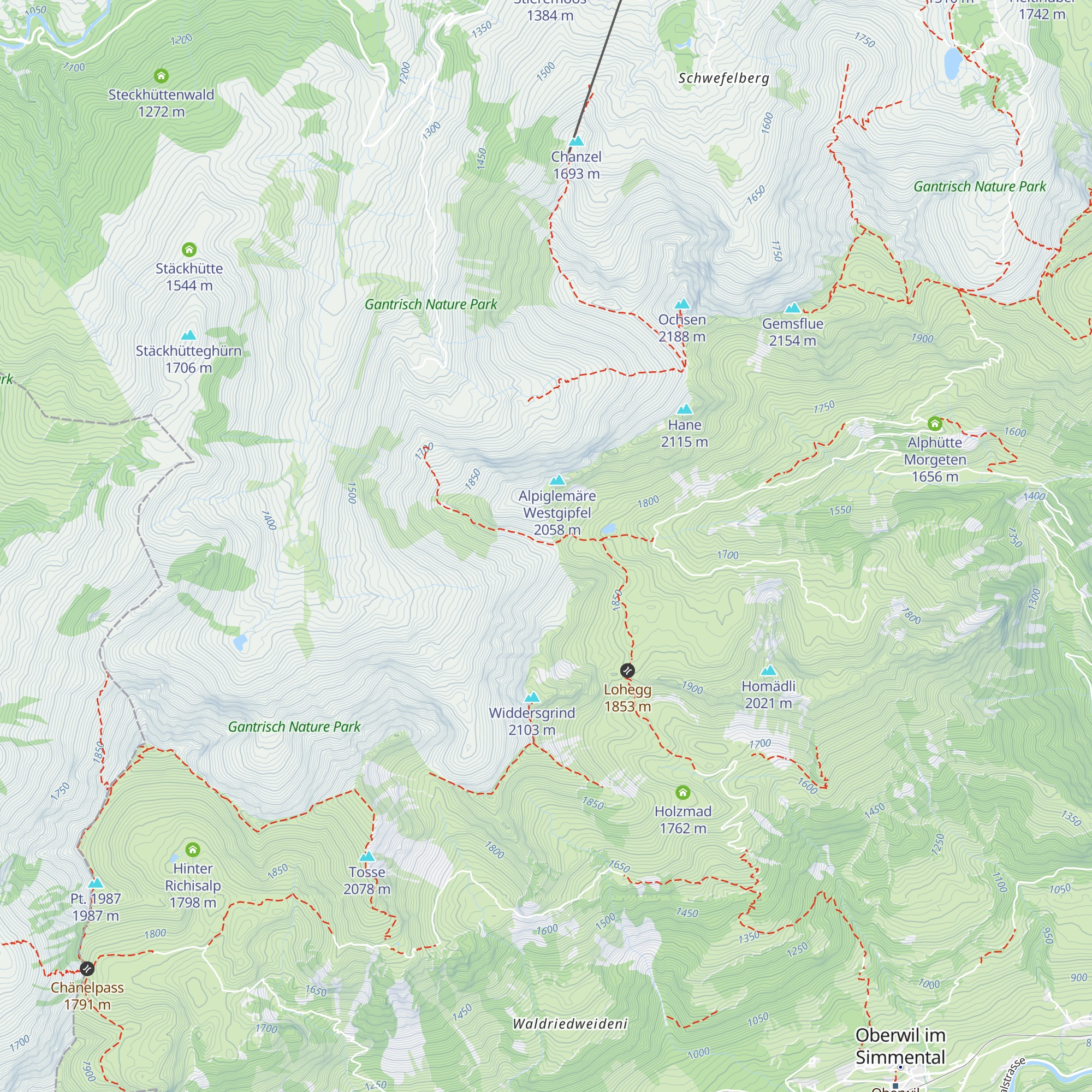 Grenchengalm map