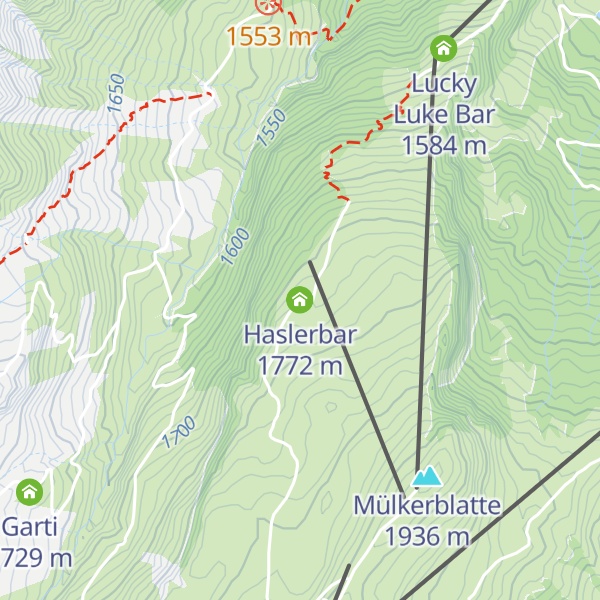 Map of Haslerbar