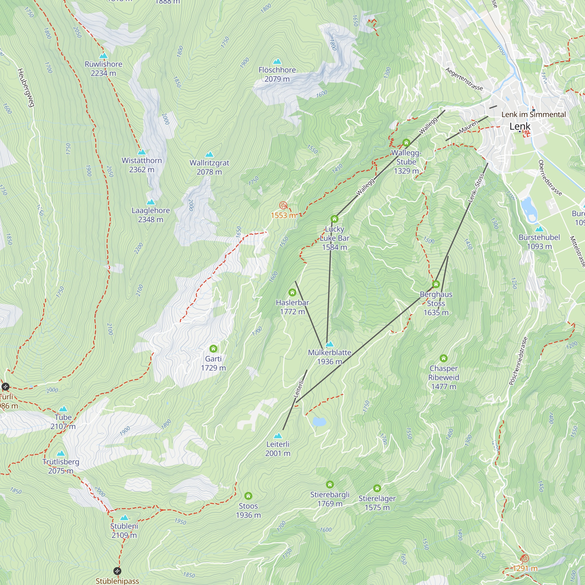 Haslerbar map