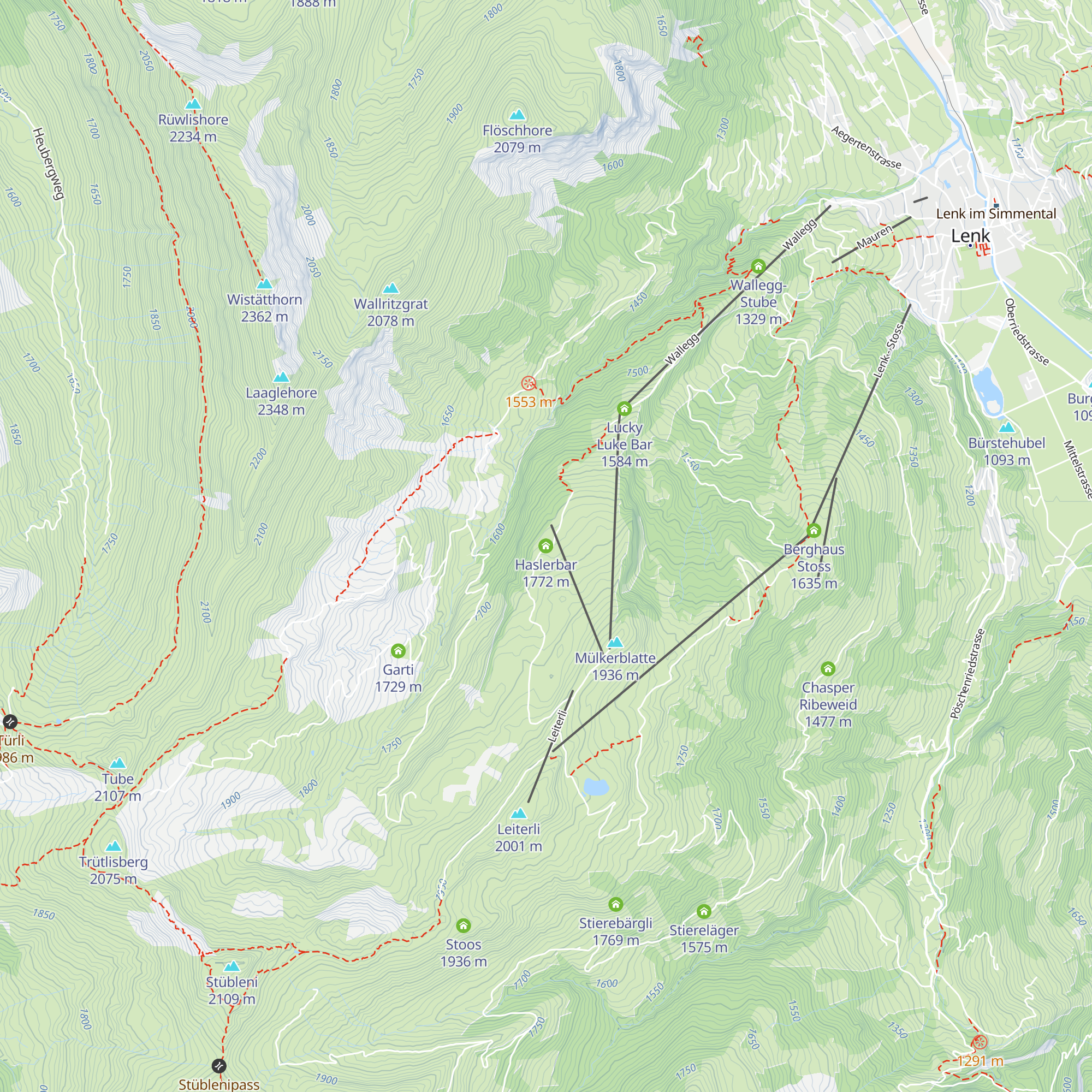 Haslerbar map