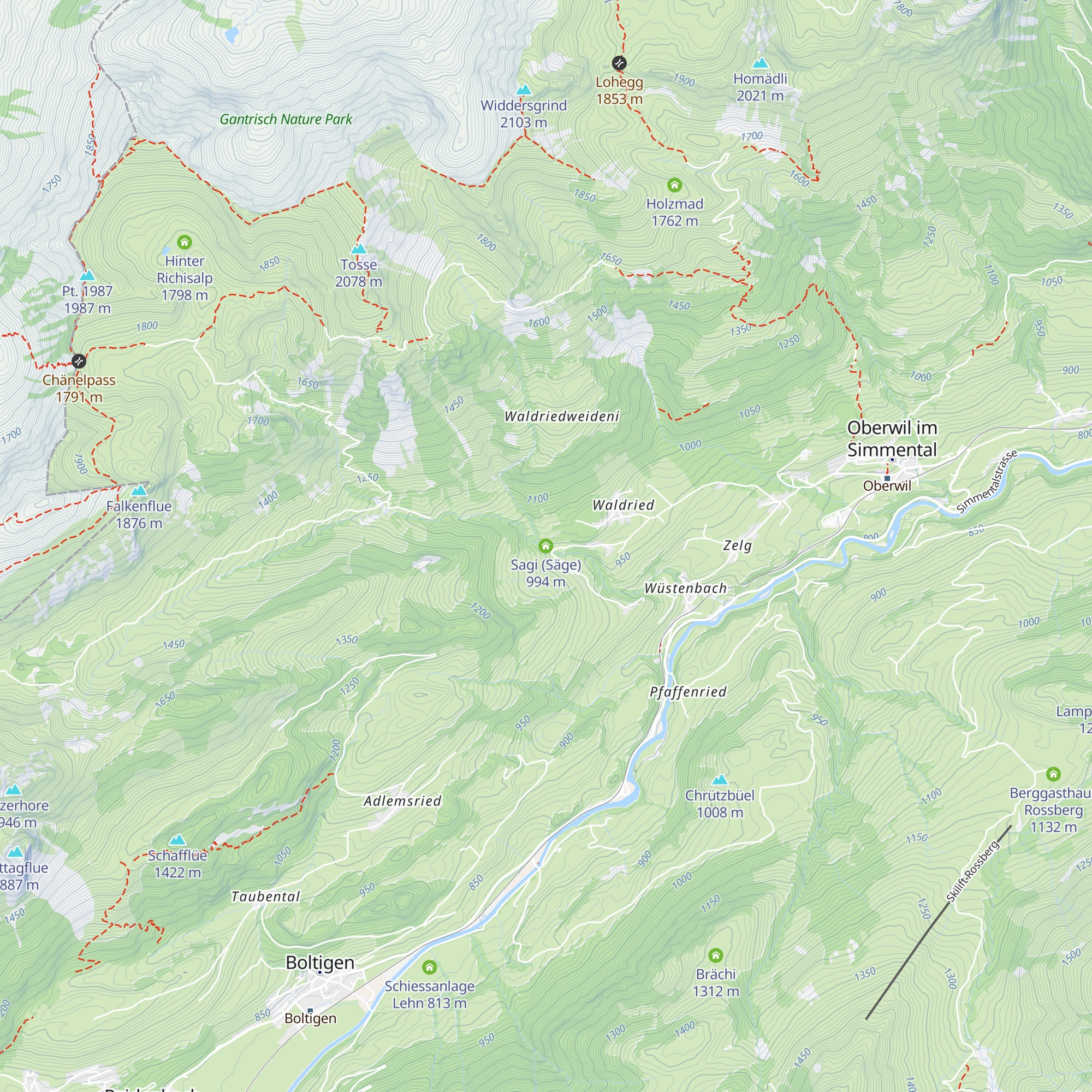 Sagi (Säge) map