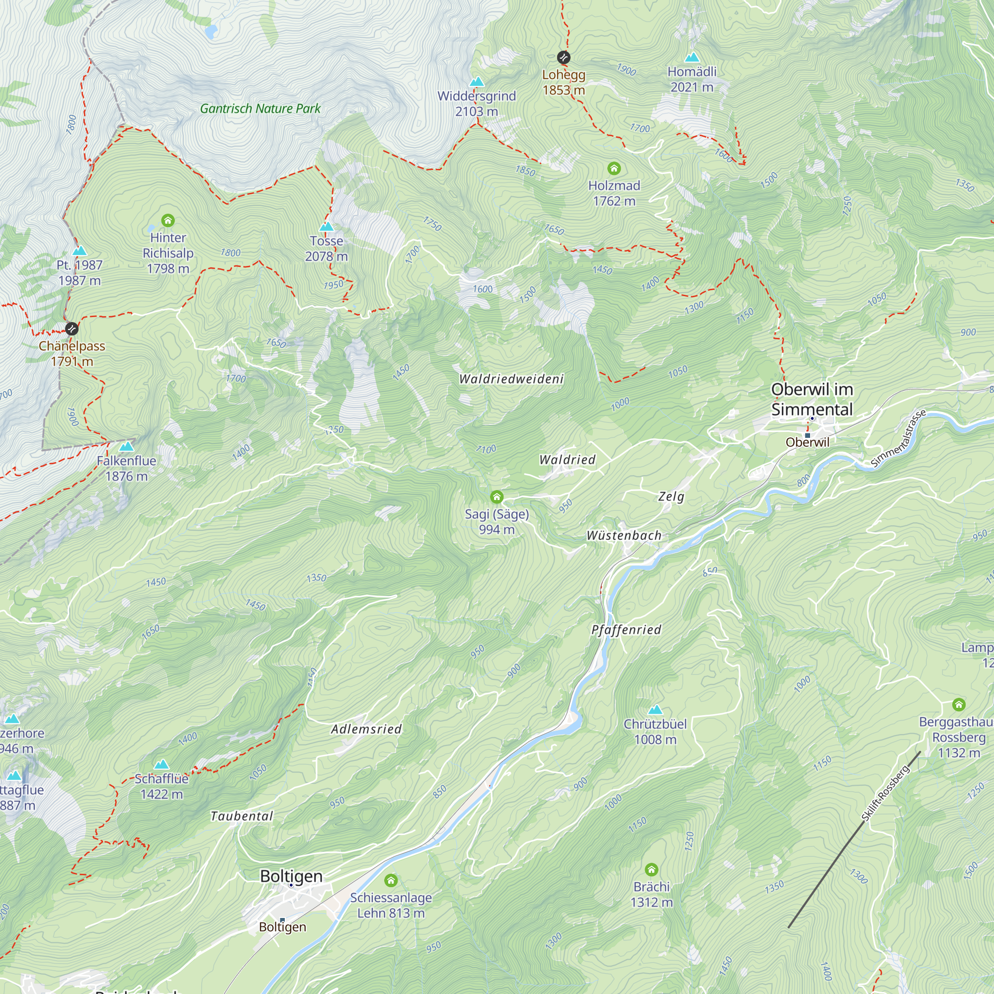 Sagi (Säge) map