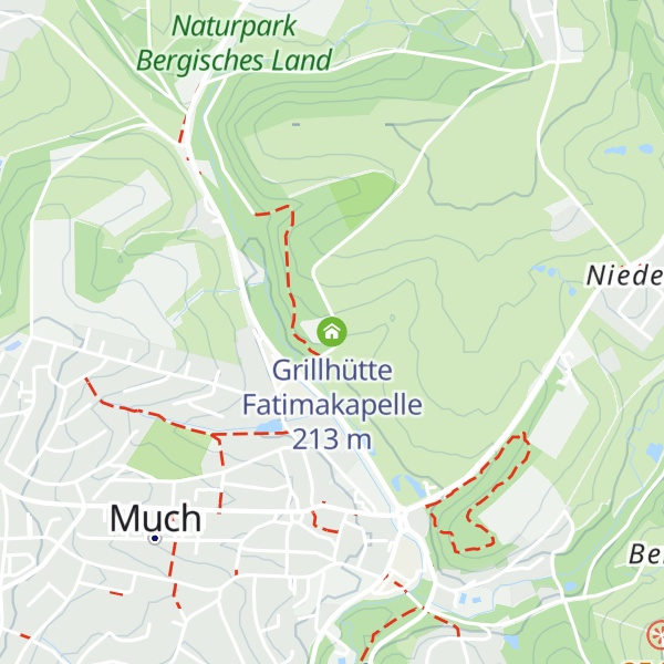 Map of Grillhütte Fatimakapelle