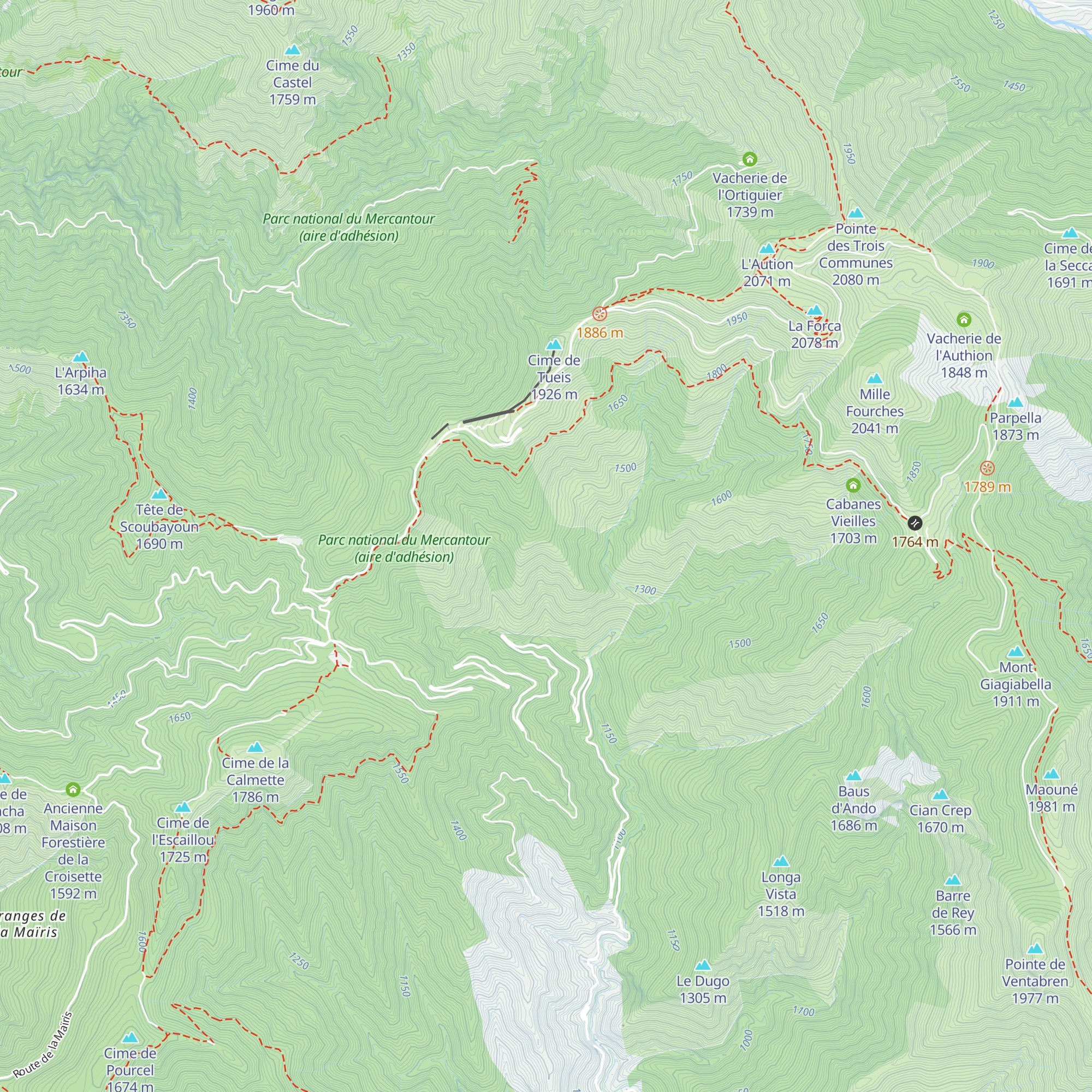 Ferme des Lamas du Miradou map