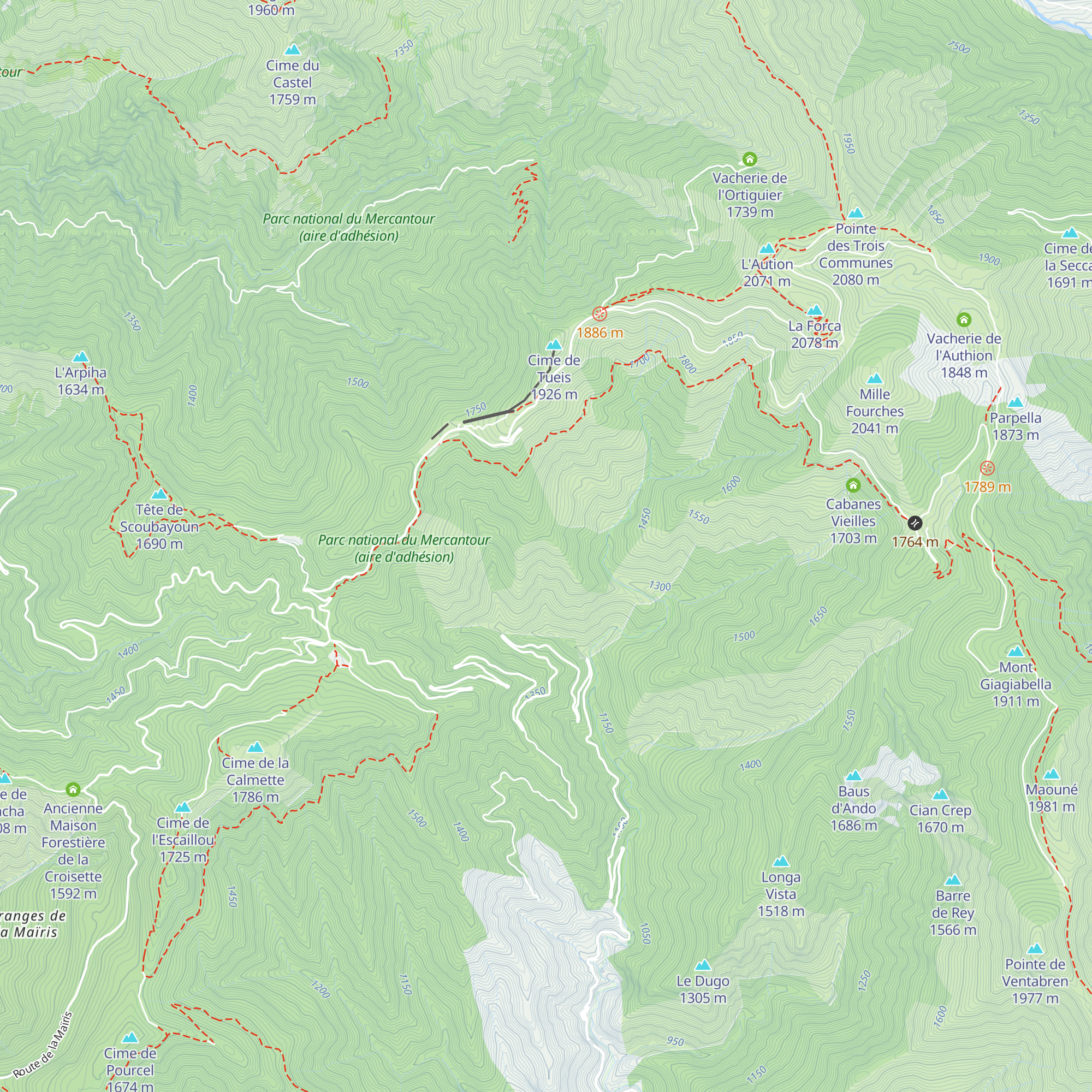 Ferme des Lamas du Miradou map
