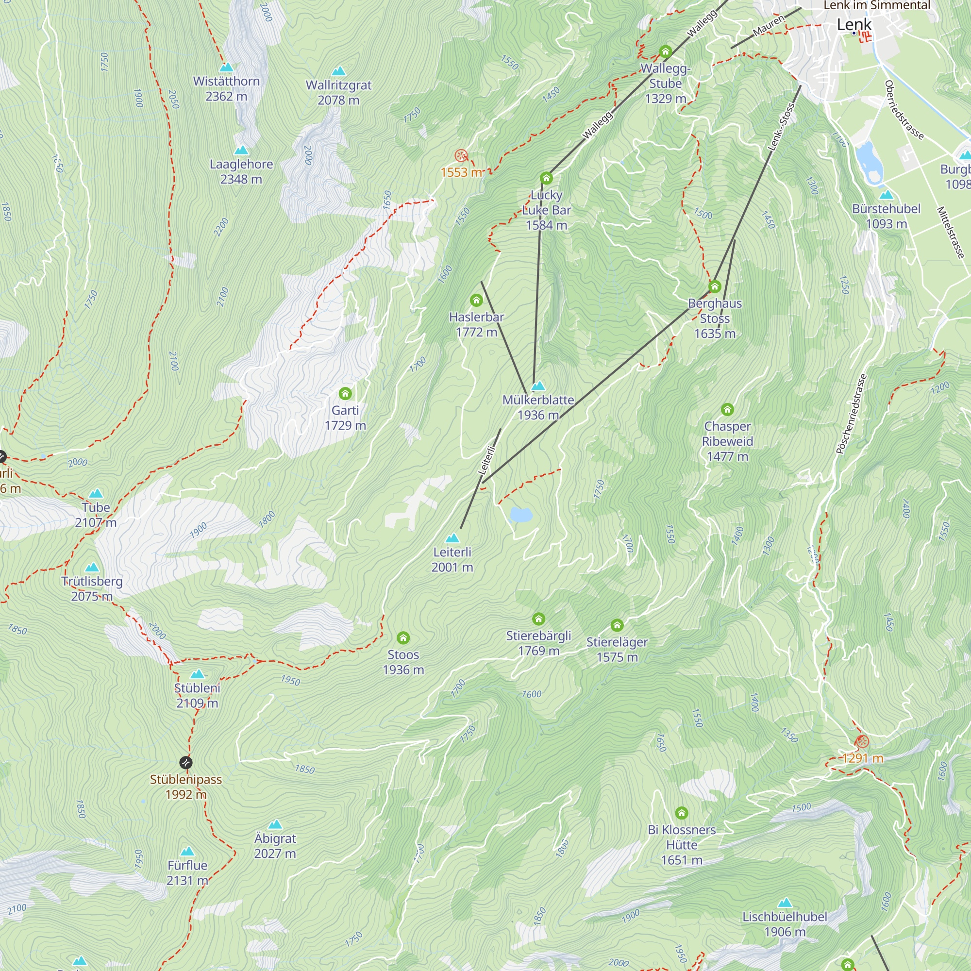 Berghaus Leiterli map
