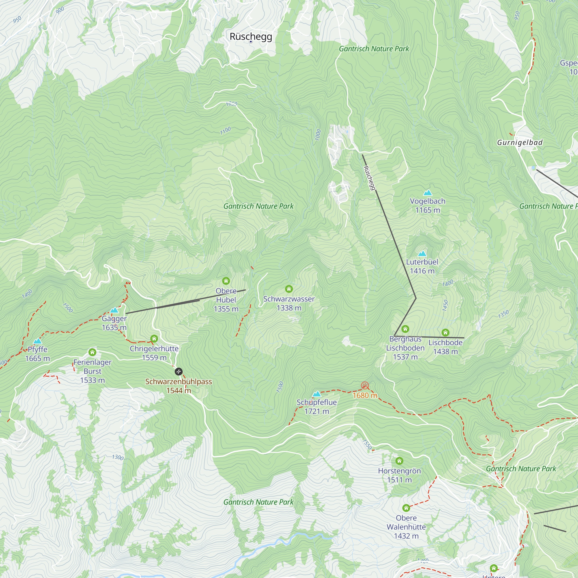 Schwarzwasser map