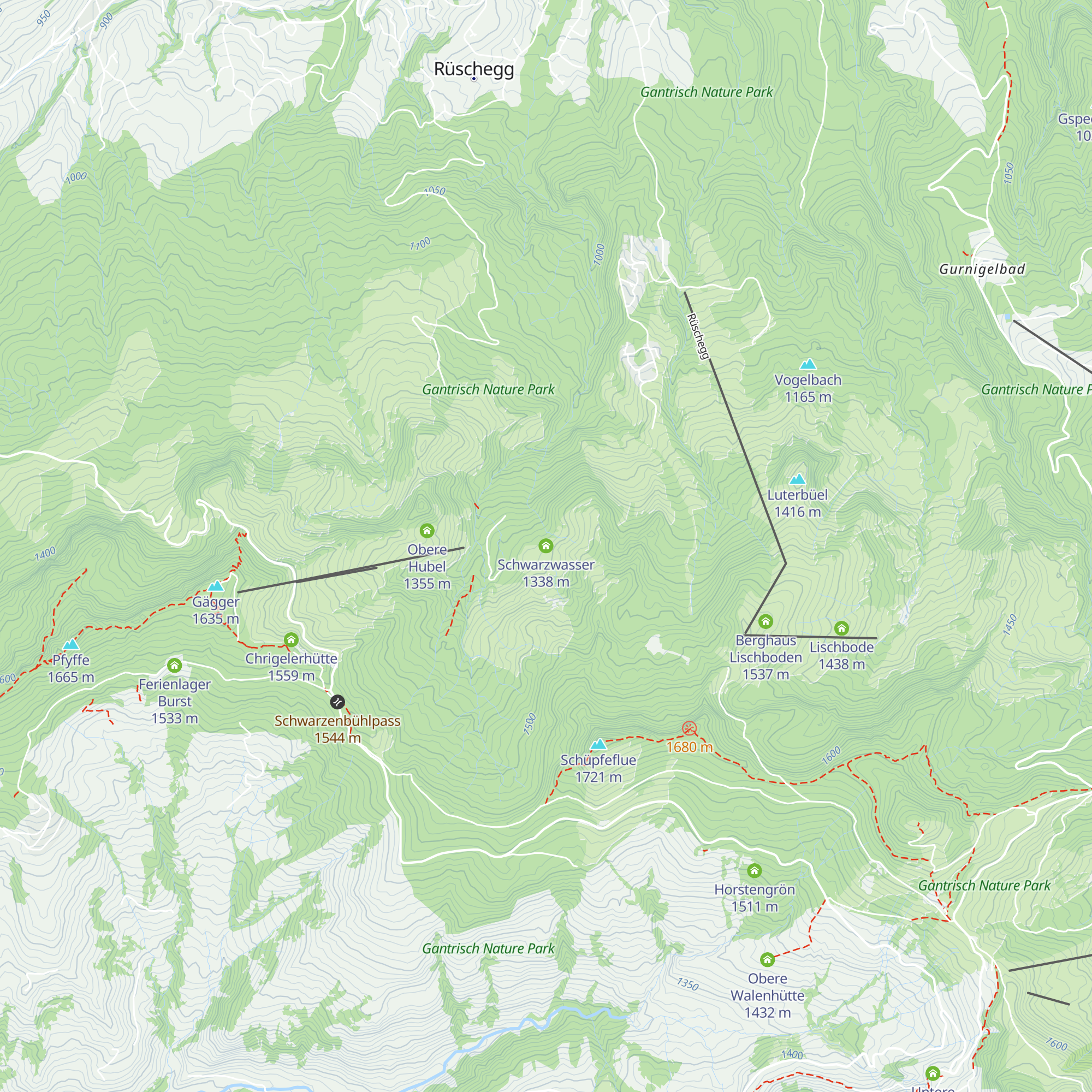 Schwarzwasser map