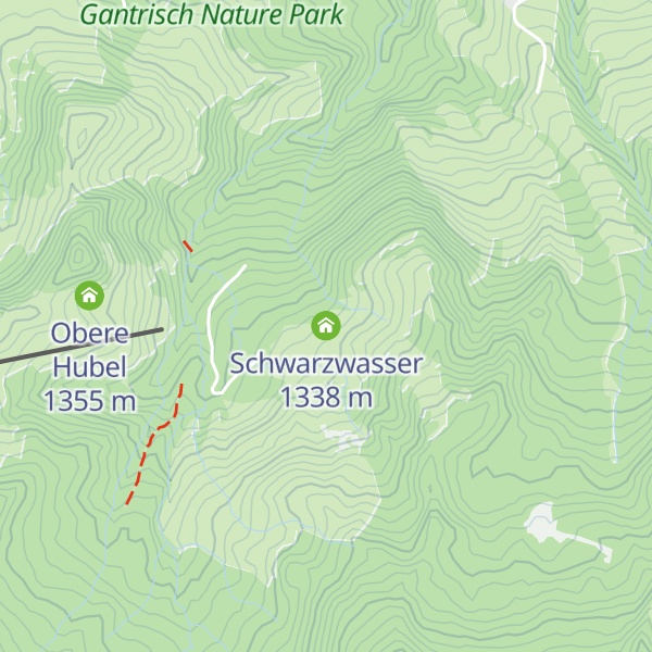 Map of Schwarzwasser