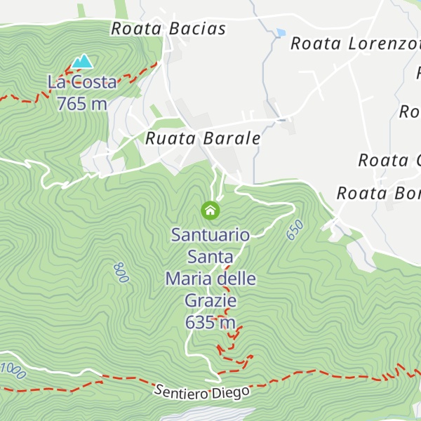 Map of Santuario Santa Maria delle Grazie