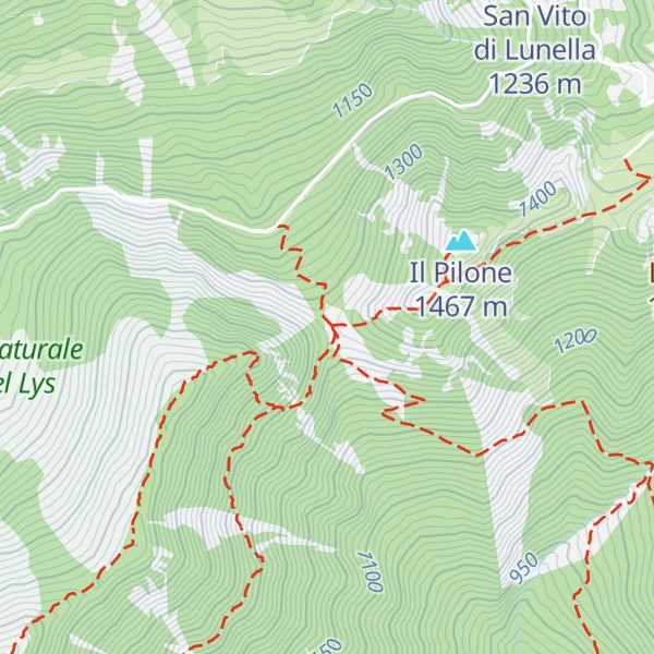 Map of Rifugio Portia