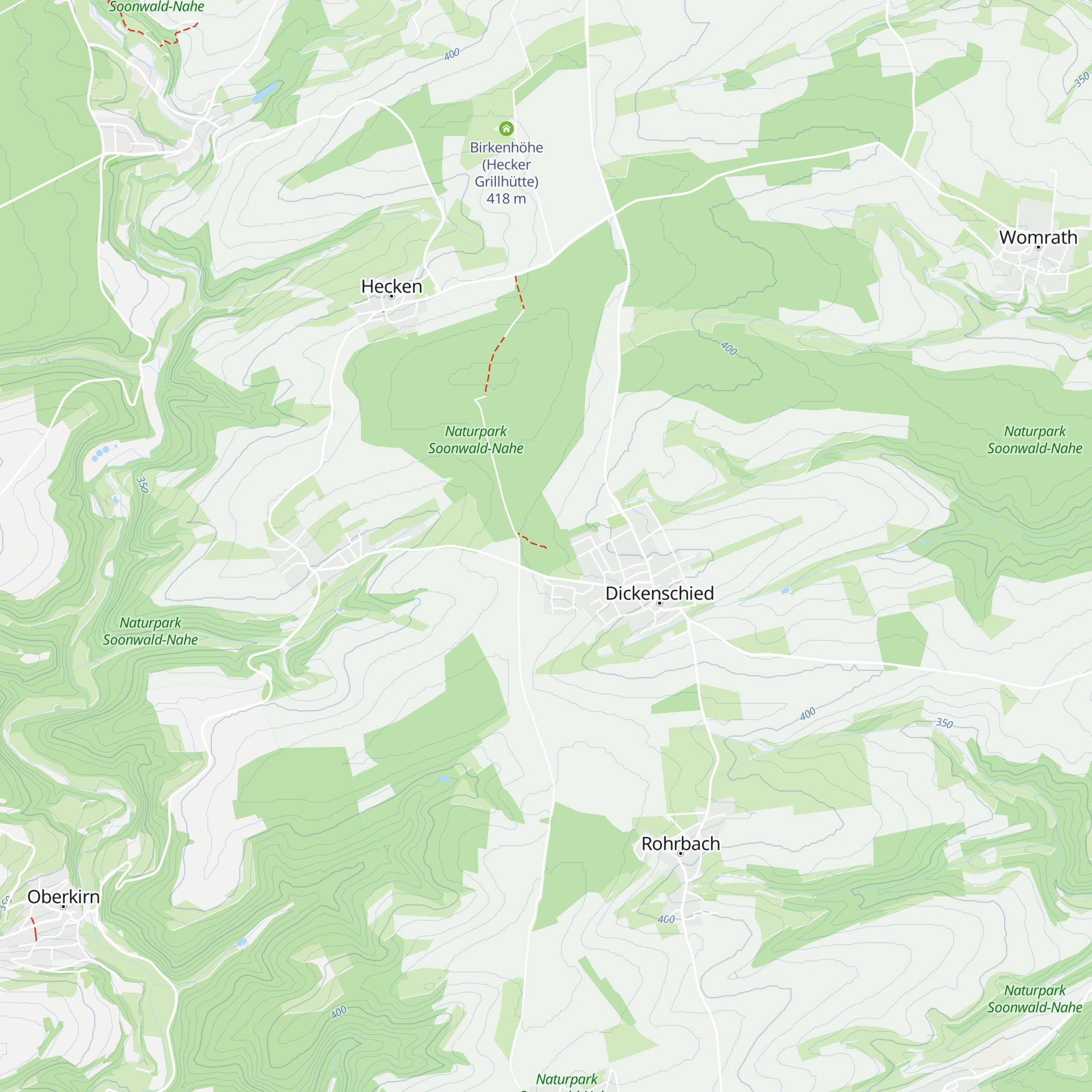 Dickenschieder Grillhütte map