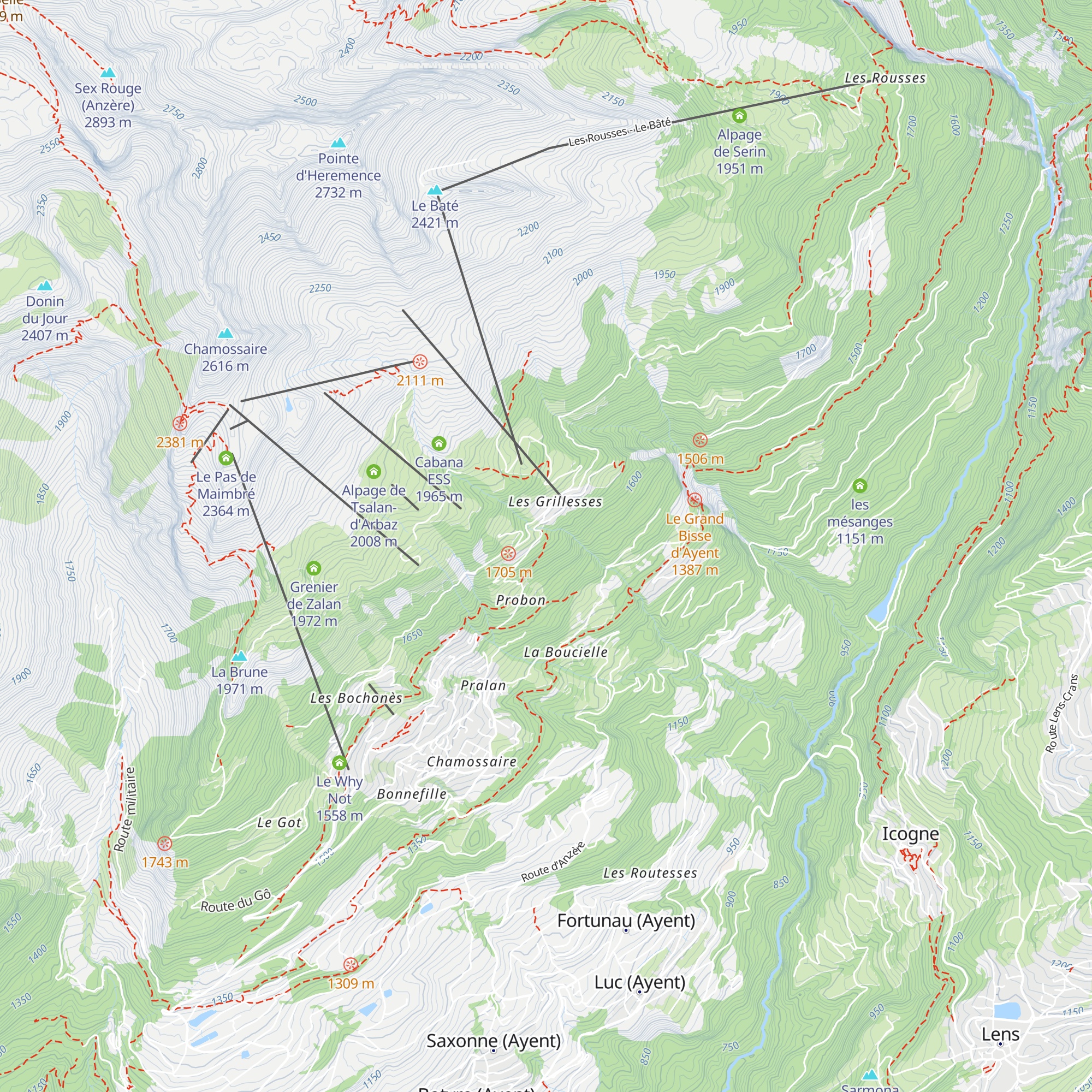 Mayen Kilukru map