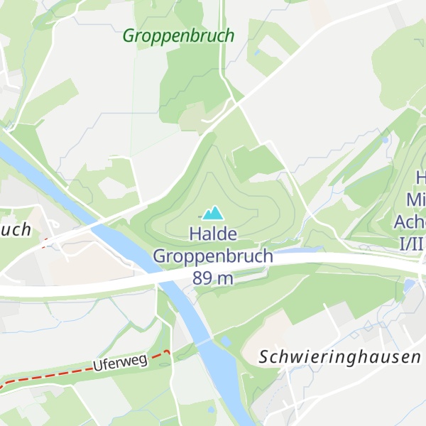Map of Halde Groppenbruch