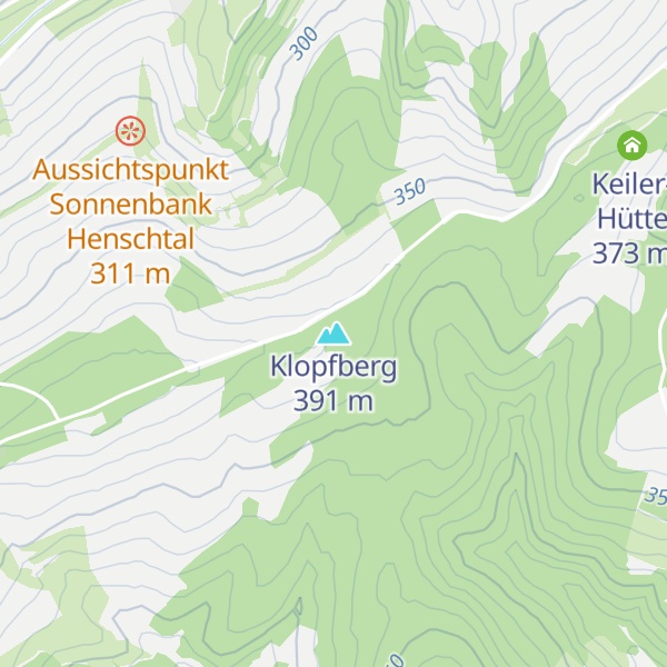 Map of Klopfberg