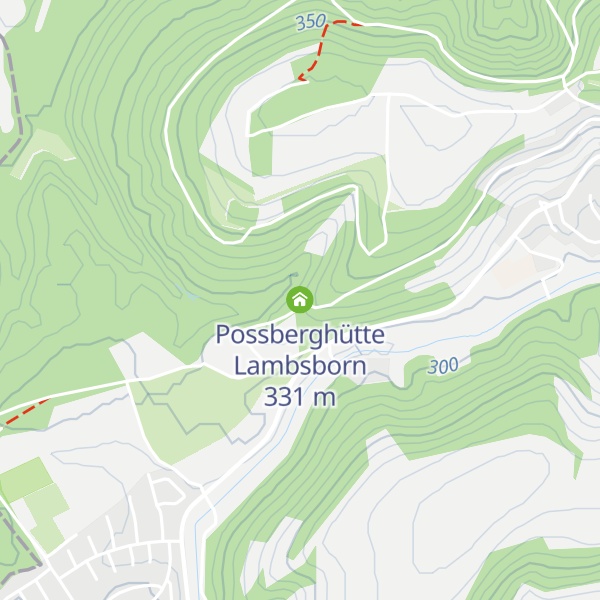 Map of Possberghütte Lambsborn