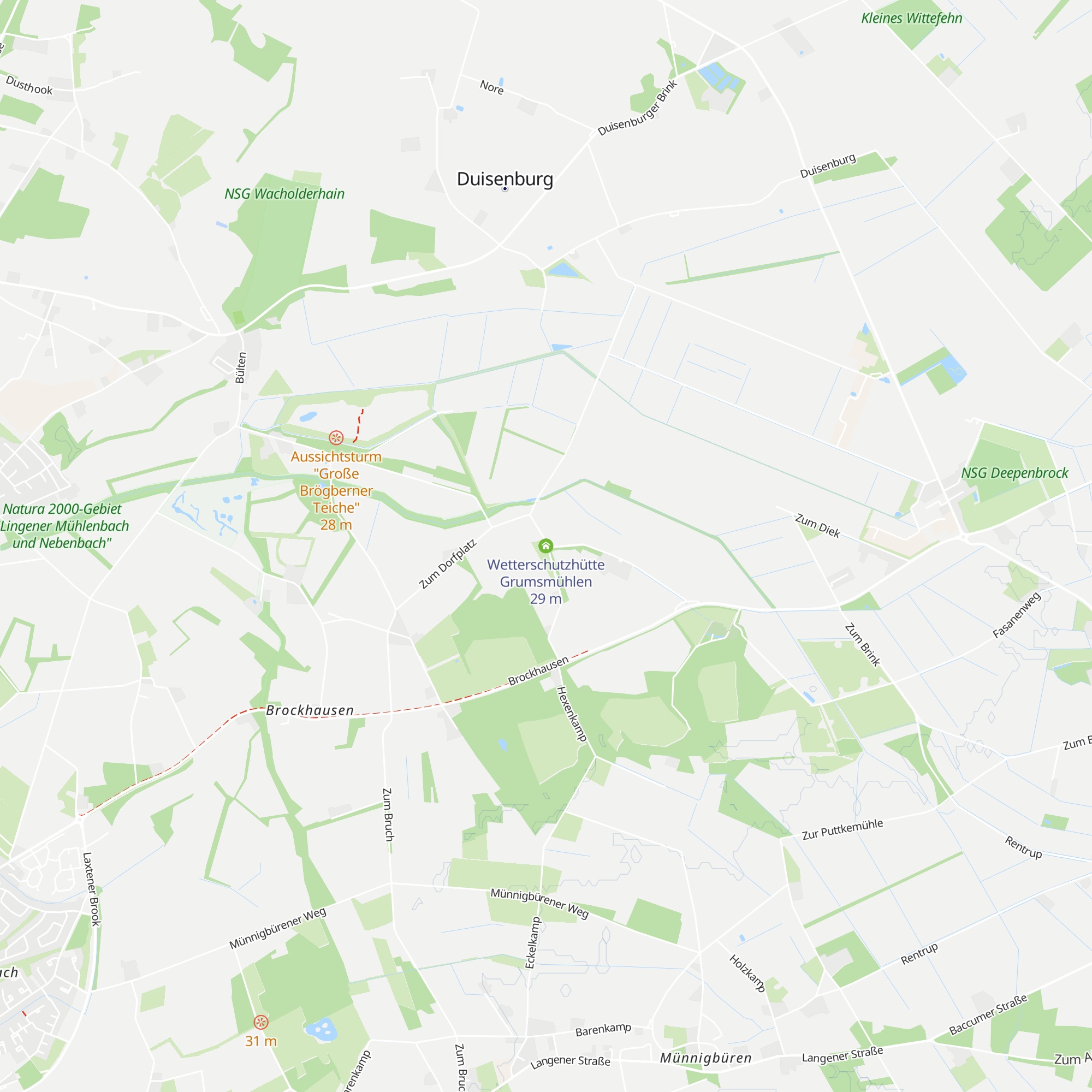 Wetterschutzhütte Grumsmühlen map