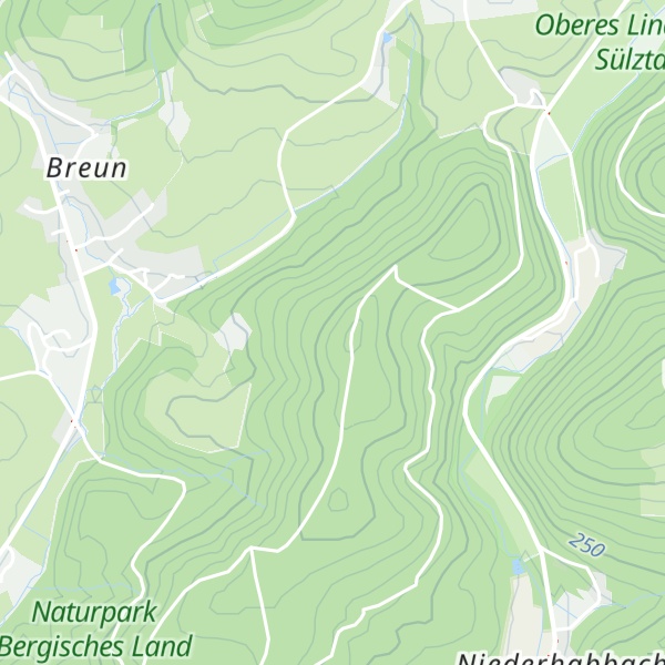 Map of Vogelberg