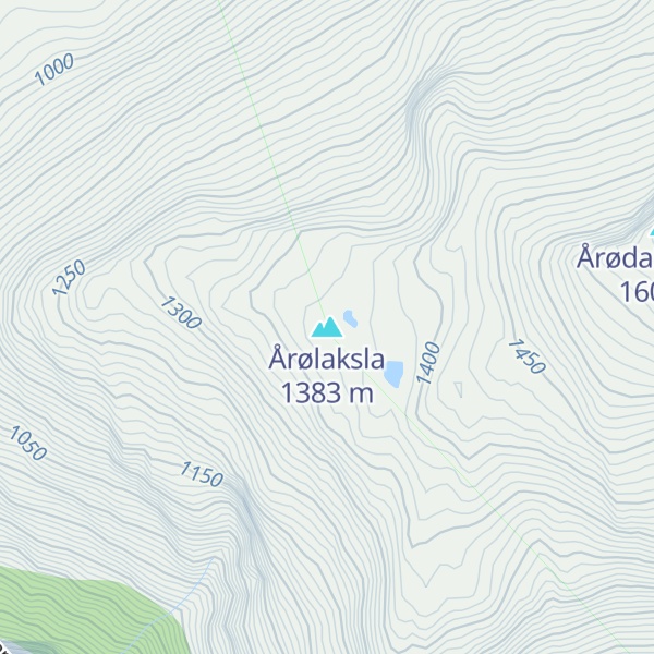 Map of Årølaksla