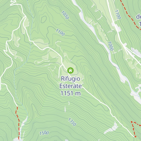 Map of Rifugio Esterate