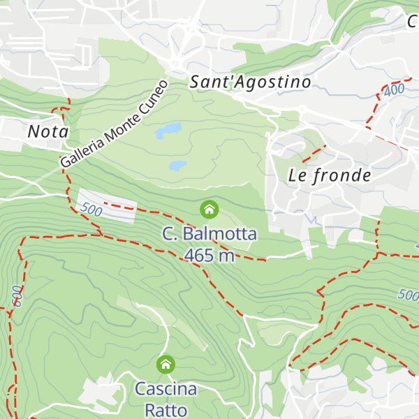 Map of C. Balmotta