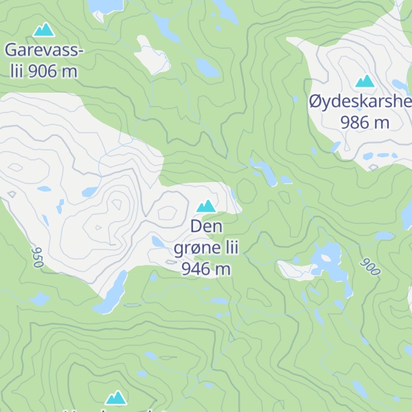 Map of Den grøne lii