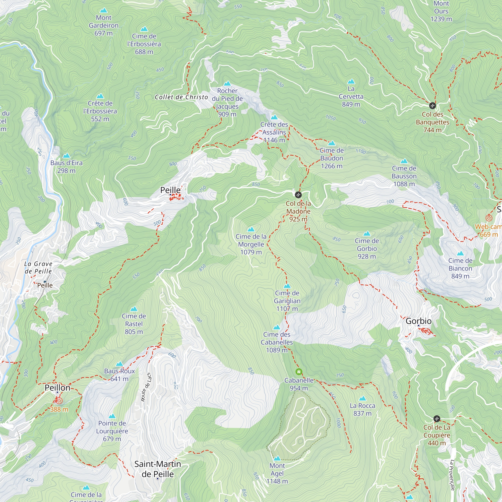 Centre émetteur de Radio Monte Carlo map