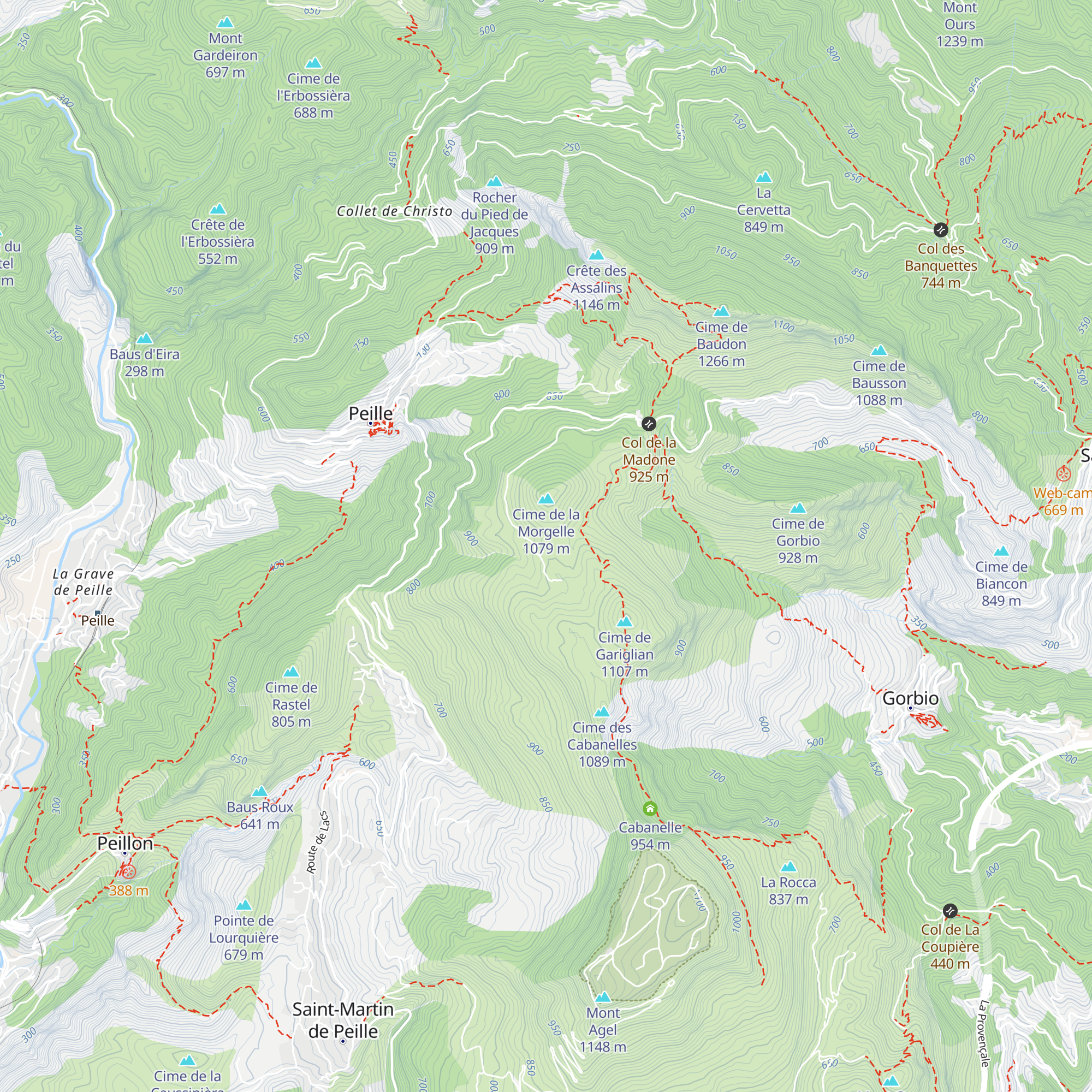 Centre émetteur de Radio Monte Carlo map