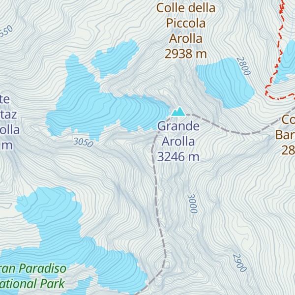 Map of Punta di Forzo