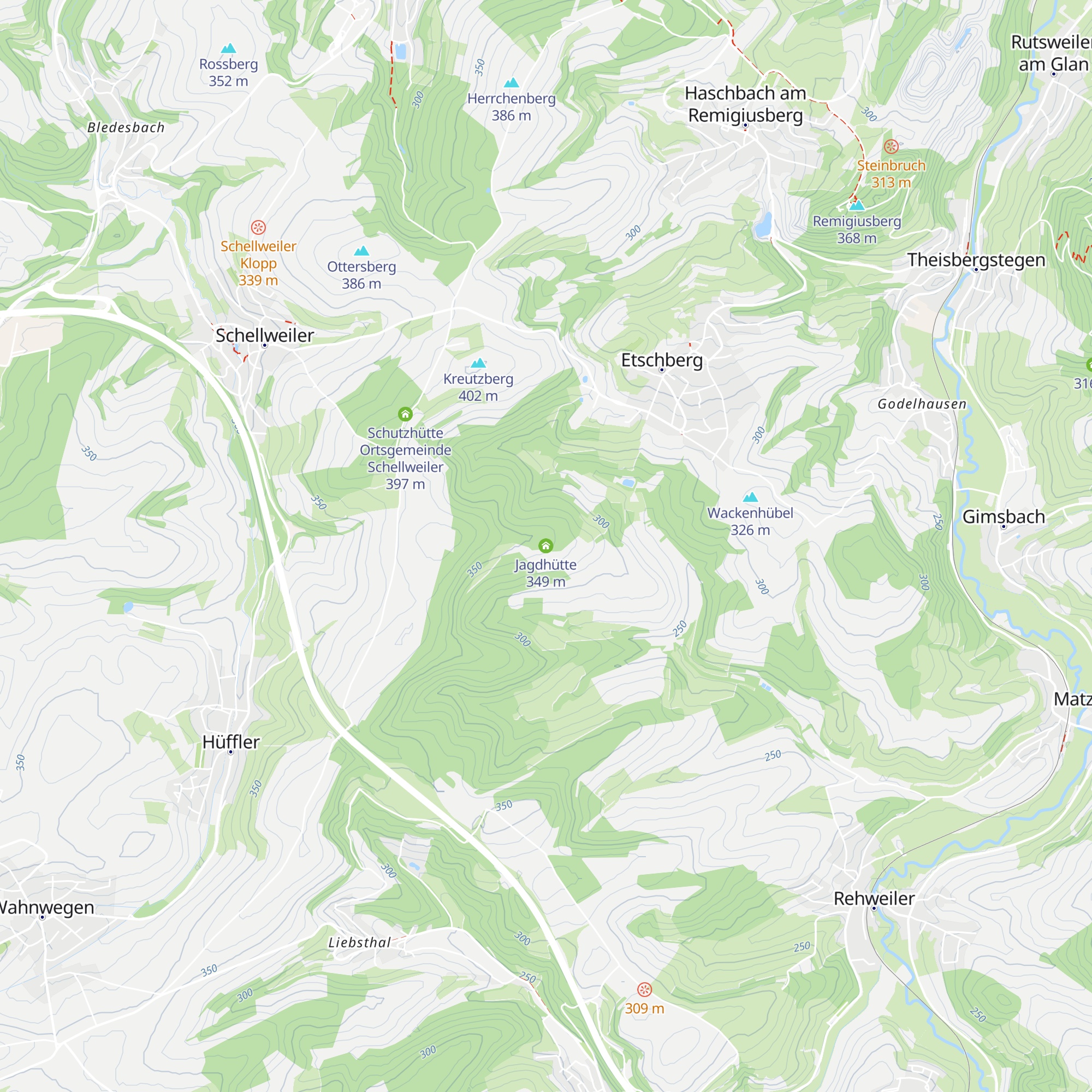Jagdhütte map
