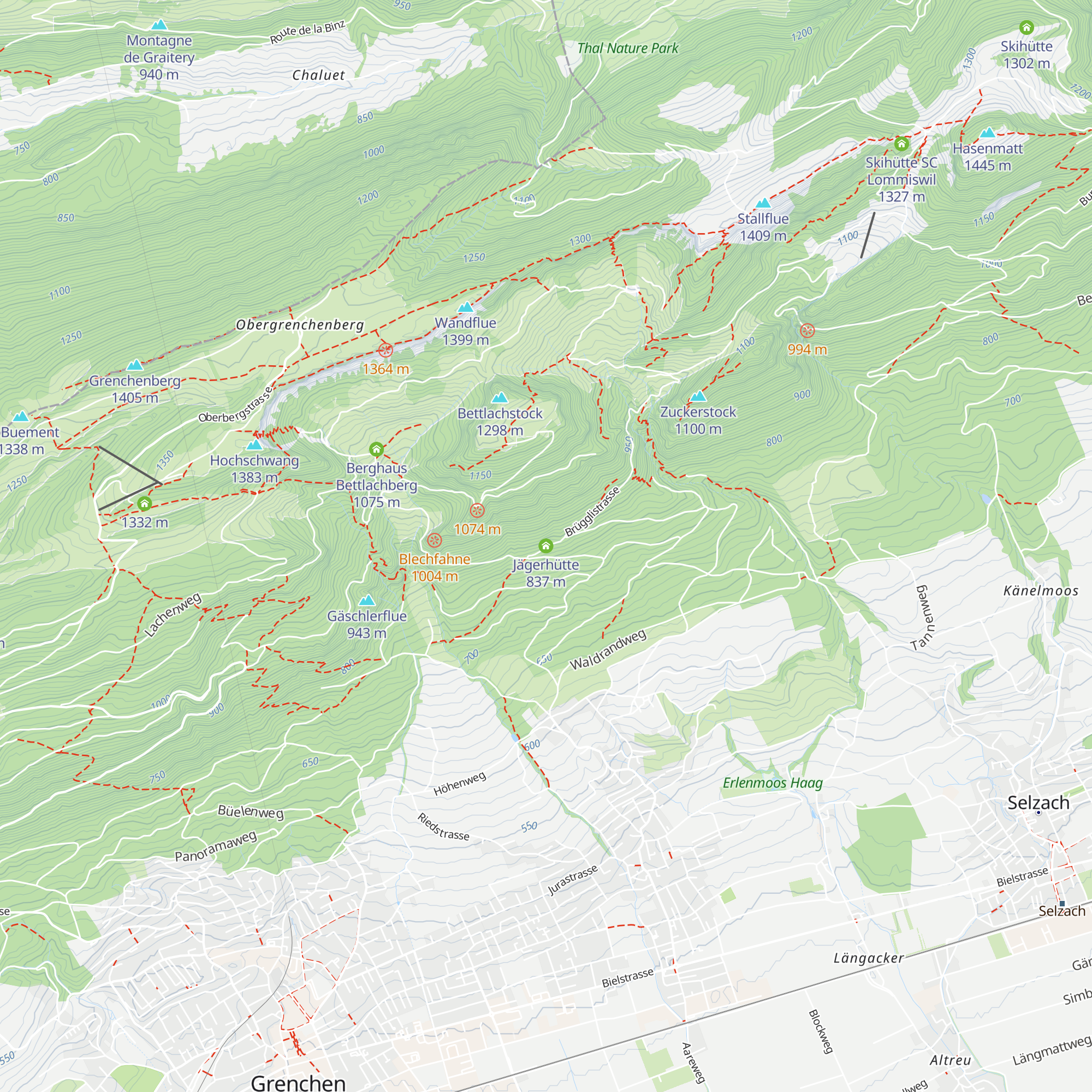 Jägerhütte map