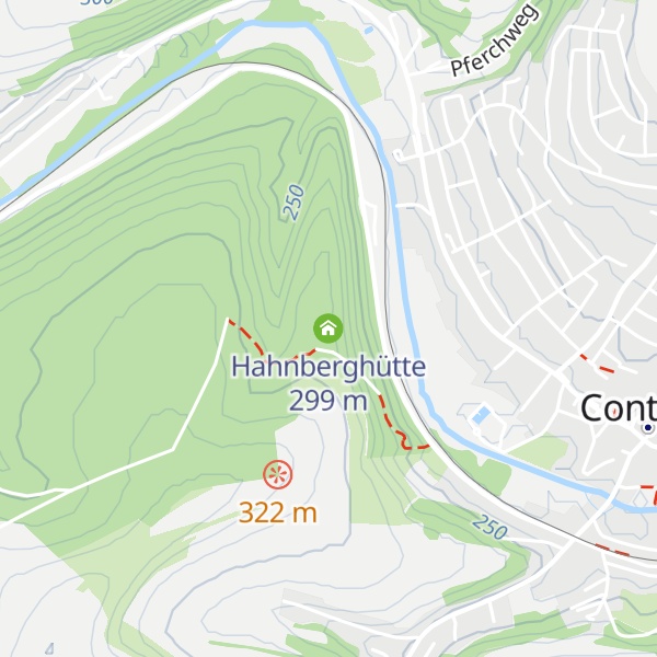 Map of Hahnberghütte