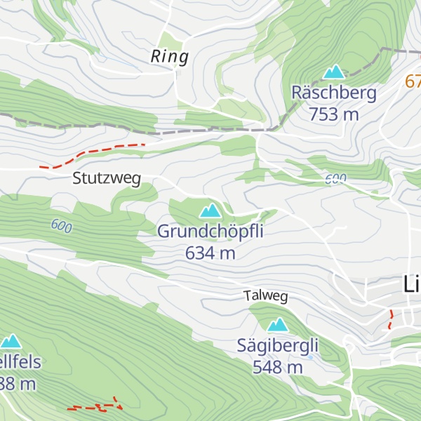 Map of Grundchöpfli