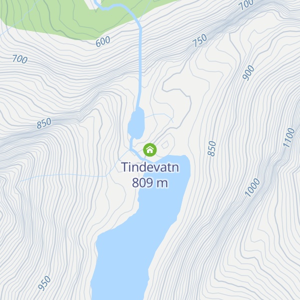 Map of Tindevatn