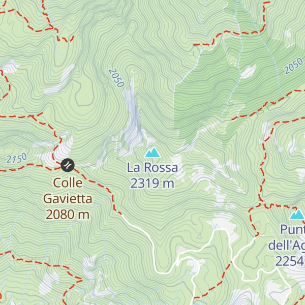 Map of La Rossa