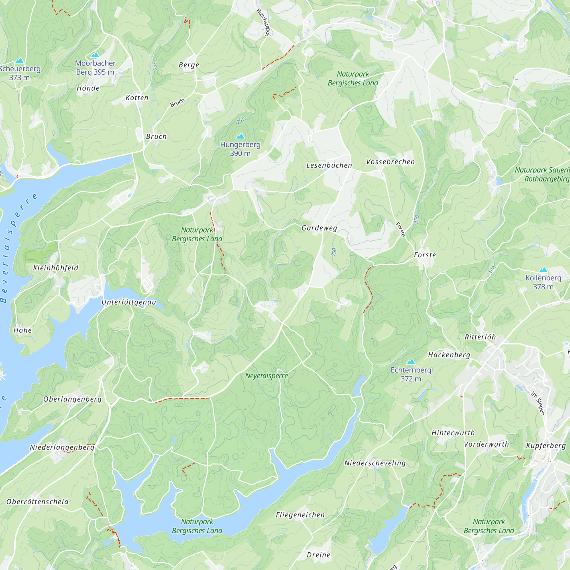 Skihütte Egen map
