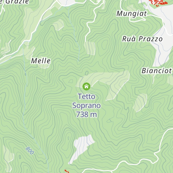 Map of Tetto Soprano