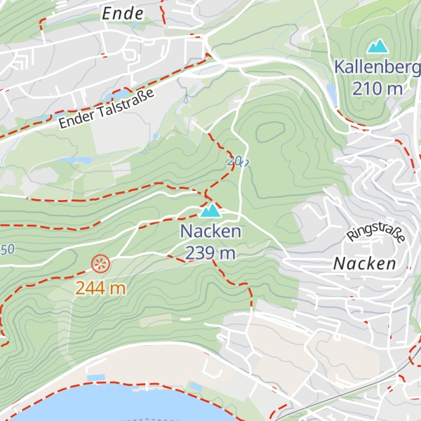 Map of Nacken