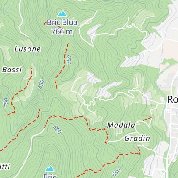 Map of Agriturismo Casolare Rosa