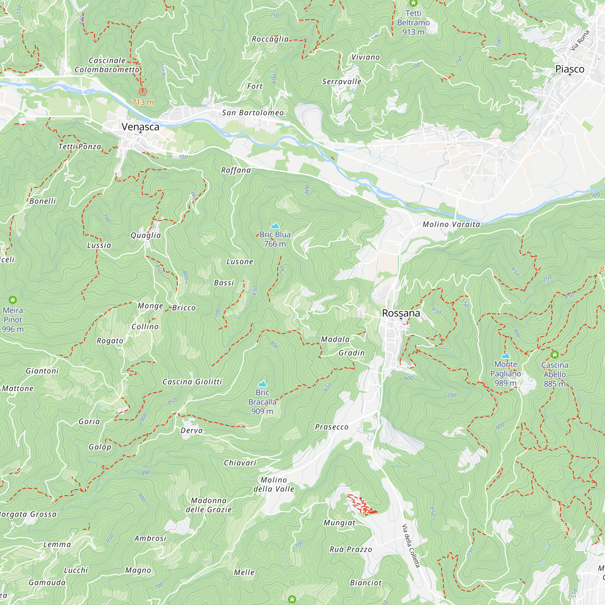 Agriturismo Casolare Rosa map