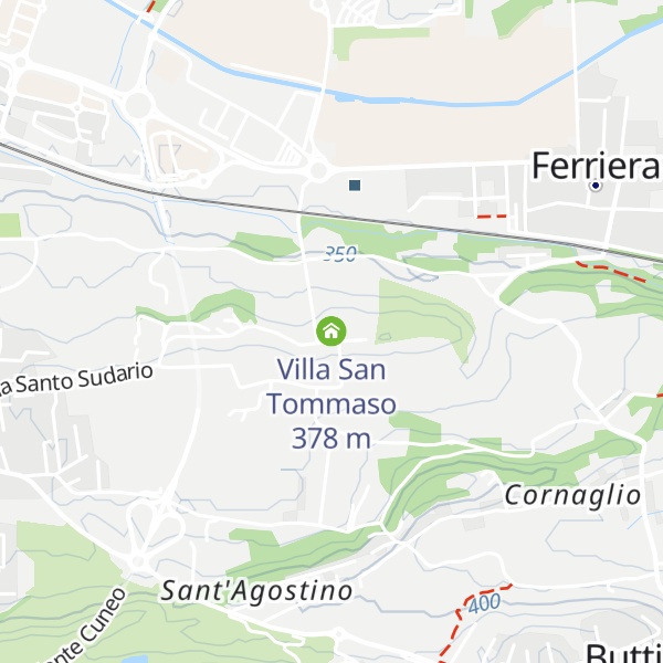 Map of Villa San Tommaso